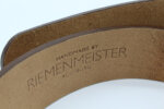 trachtenguertel bayern vintage braun oktoberfest gürtel herren