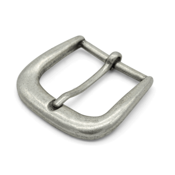 Gürtelschnalle Dornschnalle 40mm Altsilber Trachtenschnalle