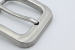 Gürtelschnalle Edelstahl 40mm 4cm massiv gebürstet Schnalle Gürtel