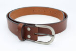 Echt Ledergürtel Damen braun damengürtel frauen 3,5cm