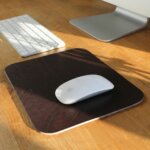 Leder Mousepad Klassik Dunkelbraun Mauspad braun
