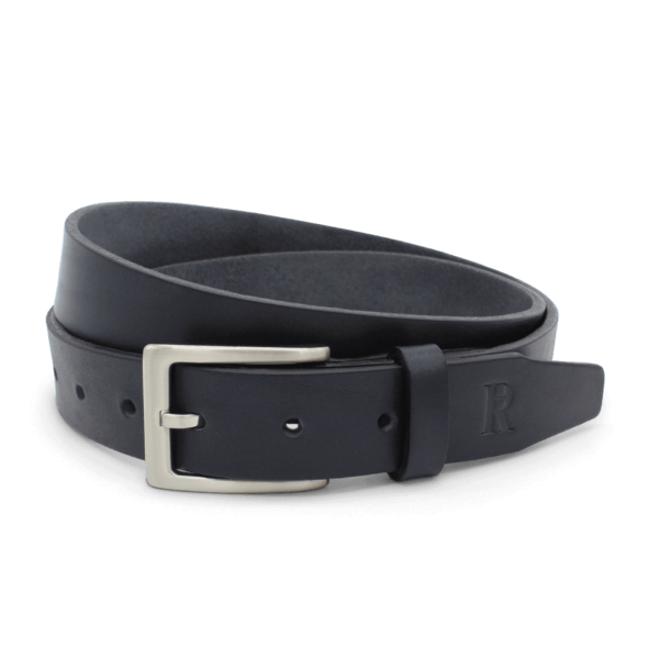 Ledergürtel Gürtel Blau Herren 3cm Herrengürtel