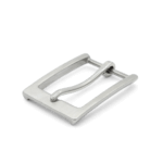 Gürtelschnalle Edelstahl massiv gebürstet 30mm 30 mm