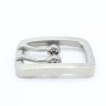 Doppeldornschnalle Edelstahl, 40mm Stegschnalle