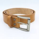 Ledergürtel Herren Naturleder Blankleder 40 mm hellbraun