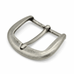 Gürtelschnalle 45mm Herren Altsilber 4,5cm