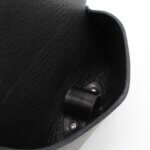 Brillenetui aus Leder in Schwarz